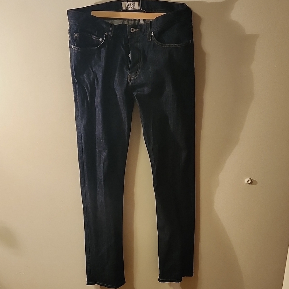 Naked & Famous Denim Men's Deep Indigo Skinny Jeans